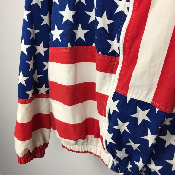 HOST PICK💎 Vintage American Flag Carabella Jacket - Picture 4 of 8